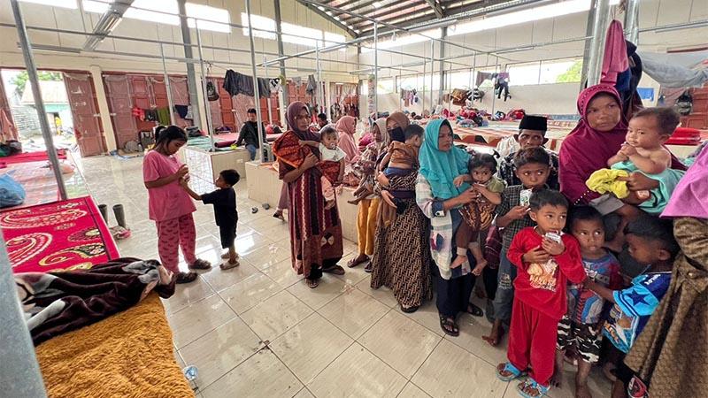 Sudah 14 Hari Ratusan Warga Serempah Aceh Tengah Mengungsi, Reje: Warga Masih Trauma Pulang ke Rumah