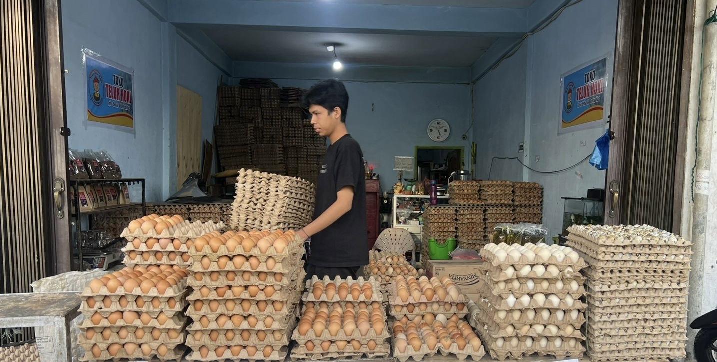 Harga Telur di Aceh Tengah Stabil Jelang Akhir Pekan, Berikut Rinciannya