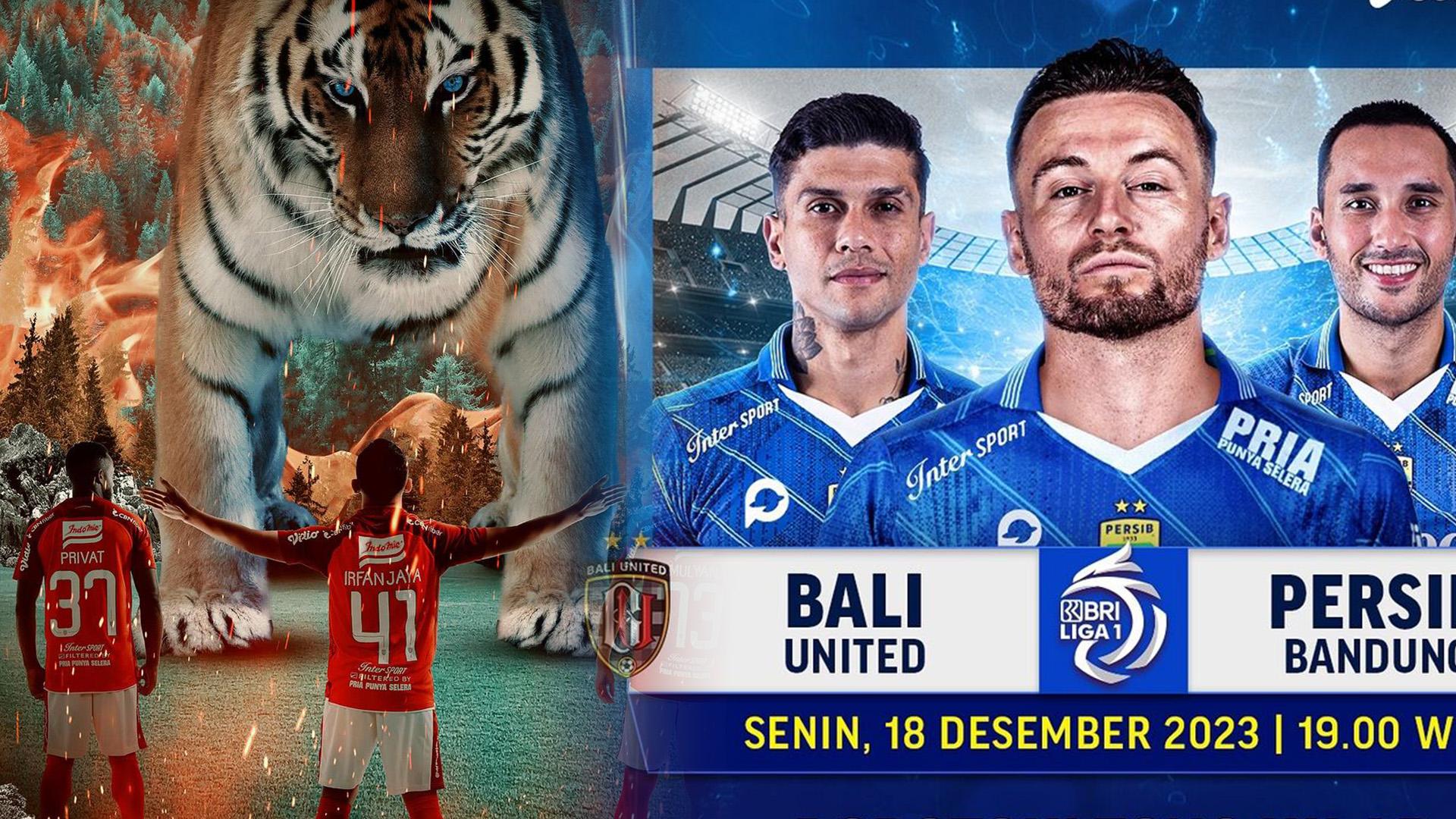 Prediksi Skor Bali United vs Persib Bandung di BRI Liga 1, Duel Sengit Tim Papan Atas Klasemen