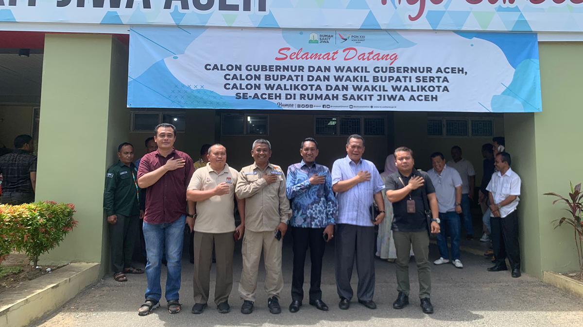 Pasangan Calon Bupati dan Wabup Aceh Tenggara Raidin Pinim-Syahrizal Selesai Tes Kesehatan