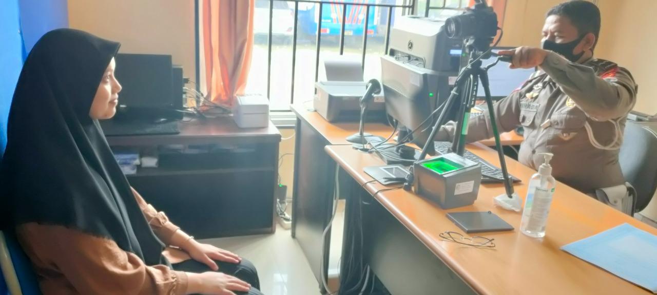 16 Orang Membuat SIM di Satlantas Polres Aceh Tenggara