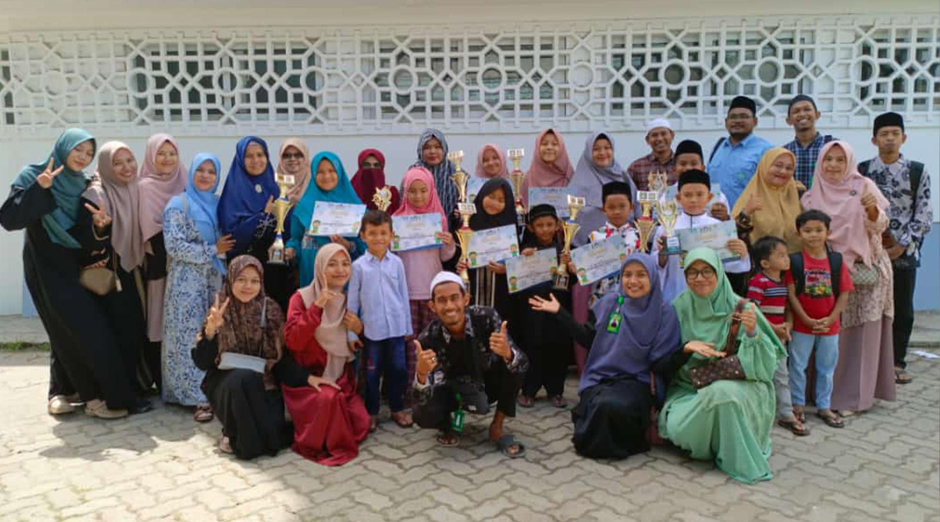 TPQ Fathun Qarib UIN Ar-Raniry Raih Peringkat 4 Juara Umum Lomba FASI 2023