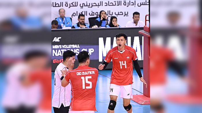 Hasil AVC Nations Cup 2025 Putra: Indonesia vs Bahrain, Set Ketiga Skuad Merah Putih Raih Runner Up