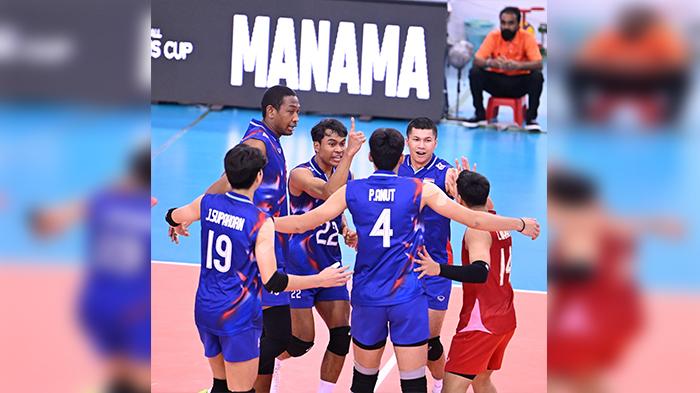 Hasil AVC Nations Cup 2025 Putra: Indonesia vs Thailand, Set Keempat Skuad Garuda Mengganas