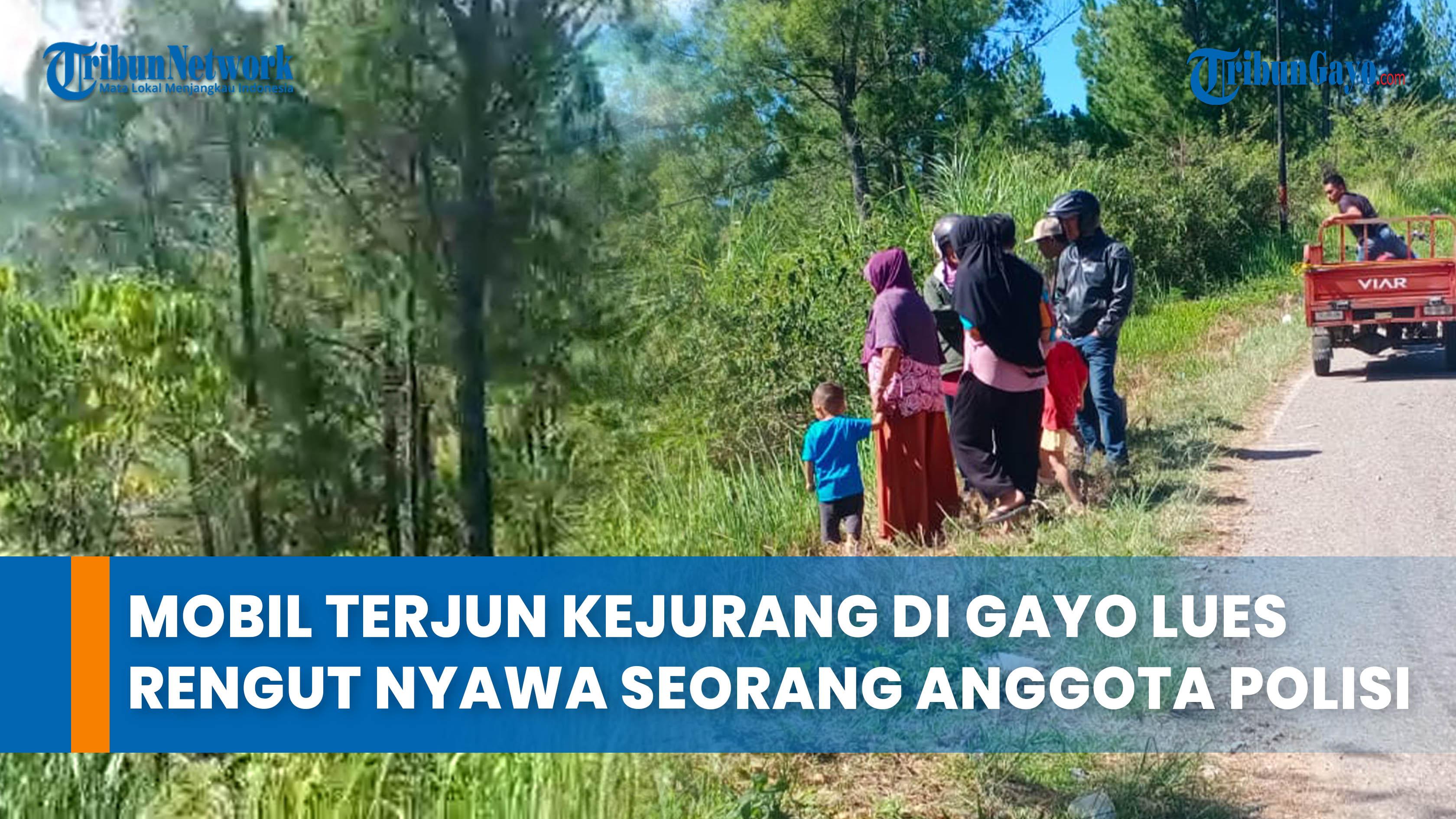 Mobil Masuk Jurang di Gayo Lues, Ditumpangi Seorang Wanita Muda dan 5 Pria, Satu Meninggal Dunia