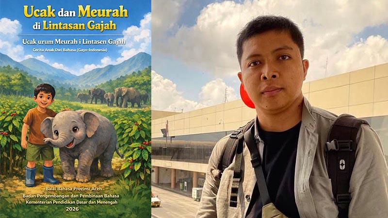 Ansar Salihin Penulis Produktif dari Tanah Gayo Lahirkan Karya "Ucak dan Meurah di Lintasan Gajah"