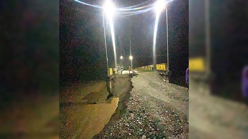 BREAKING NEWS: Jembatan Gemboyah Aceh Tengah Hampir Putus, Warga Tak Berani Melintas