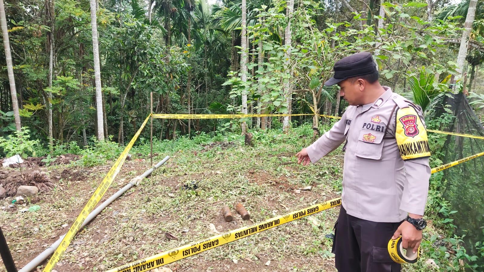 BREAKING NEWS: Warga Bener Meriah Temukan 2 Mortil Ledakan Tinggi