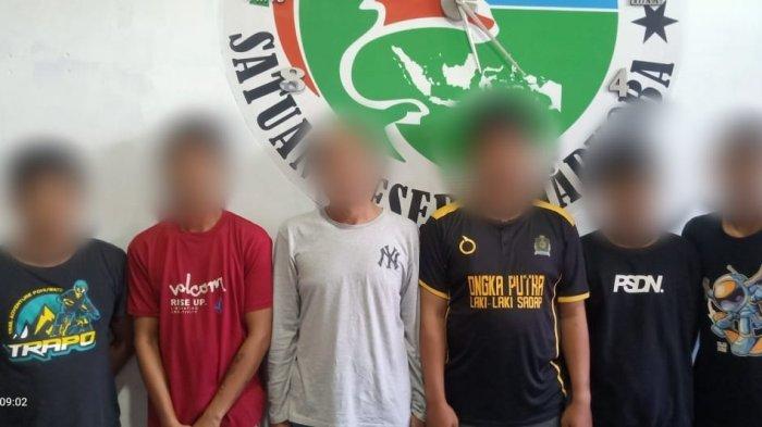 BREAKING NEWS Polisi Tangkap 6 Pengguna Narkoba di Pohuwato