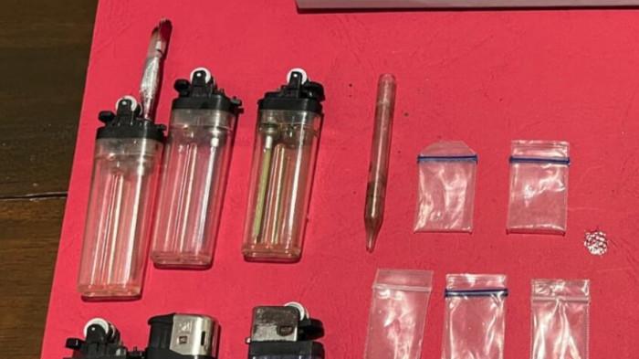 BB -- Potret barang bukti narkoba yang disita polisi. Dalam 7 bulan ditetapkan 11 tersangka narkoba.