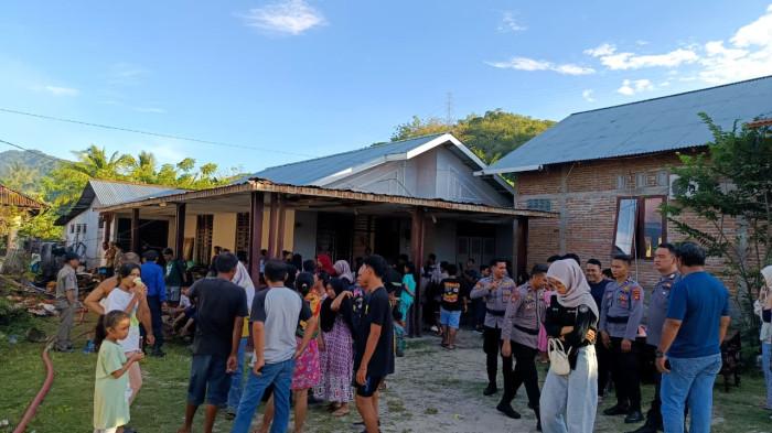 PARADE FOTO - Berikut foto-foto kebakaran rumah terjadi di Kelurahan Siendeng, Kecamatan Hulonthalangi, Kota Gorontalo, Provinsi Gorontalo pada Jumat (13/2/2026) sekitar pukul 15.18 Wita.