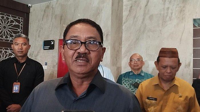 POLEMIK BSG -- Bupati Boalemo, Rum Pagau saat ditemui TribunGorontalo.com, Selasa (24/6/2025).