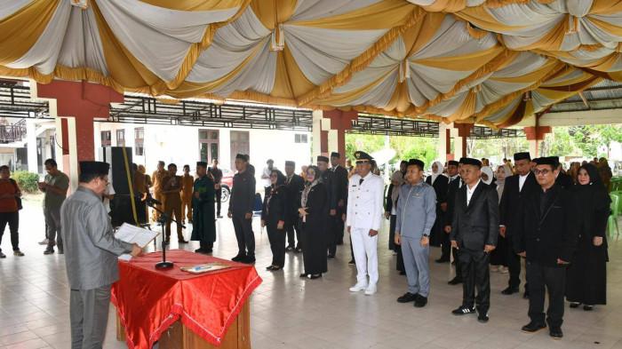 Bupati Boalemo Rum Pagau melantik pe ffff