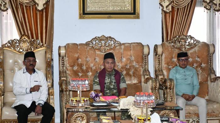 Bupati Boalemo Rum Pagau menerima kunjungan kerja Pangdam XIII  8888