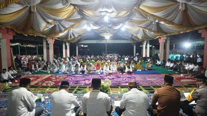 Bupati Boalemo Rum Pagau menghadiri zikir dan doa gggg