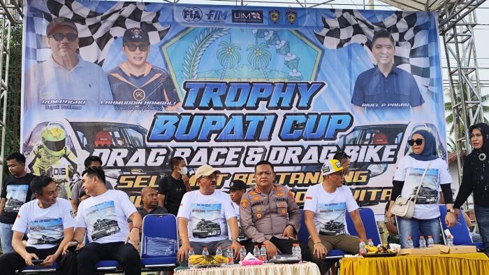 Bupati Boalemo, Wakil Bupati Boalemo, Sekretaris Daerah, Kapolres Boalemo