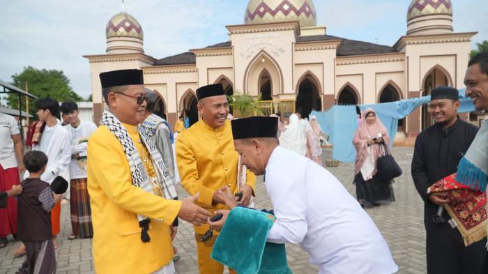 Bupati Gorontalo Utara (Gorut), Thariq Modanggu hadiri  fffff