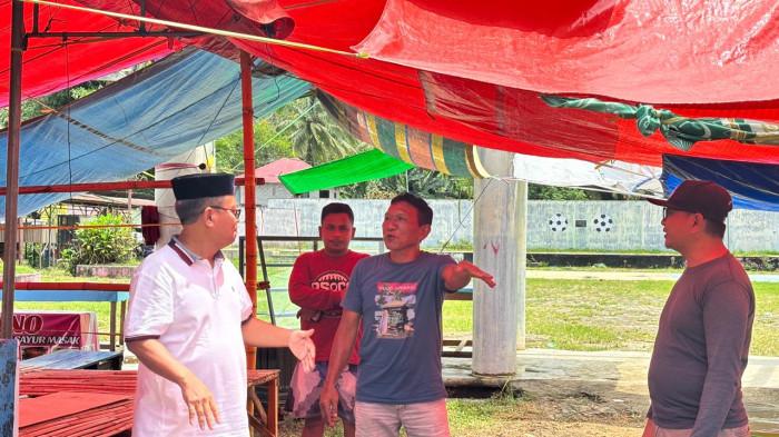 Bupati Gorontalo Utara (Gorut) Thariq Modanggu mengunjungi  ffffffff