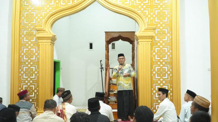 Bupati Gorontalo Utara (Gorut) Thariq Modanggu pimpin safari Ramadan