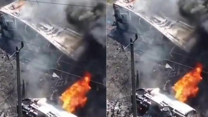 Bus ALS yang melaju dari arah Lubuklinggau hendak menuju Kabupaten Muratara