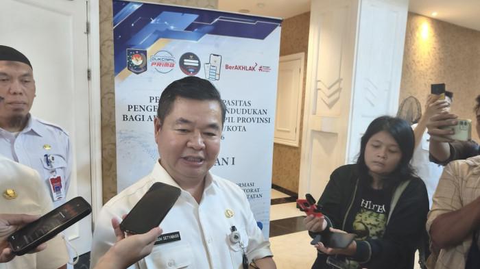 Direktorat Jenderal Dukcapil Teguh Setyabudi ditemui