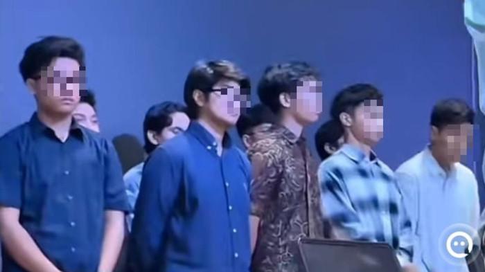 FH UI -- Potret para mahasiswa diduga pelaku pelecehan seksual via grup chat.