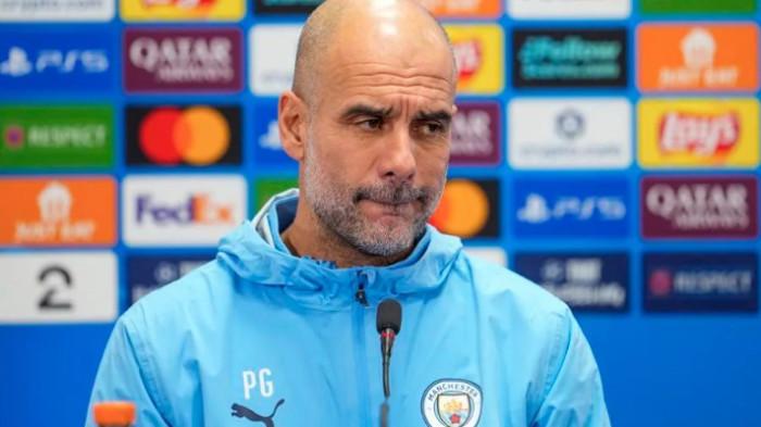LIGA CHAMPIONS -- Foto Manajer Man City, Pep Guardiola. Manchester City akan ditantang Bodø/Glimt pada pertandingan pembuka Matchday ketujuh Liga Champions 2025/2026, Rabu (21/1/2026). (Sumber Foto
