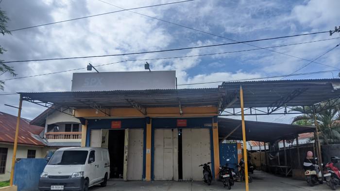 LOWONGAN KERJA -- Foto depan SPX Hub Limboto. SPX kini membuka rekrutmen kurir untuk wilayah Marisa, Pohuwato.
