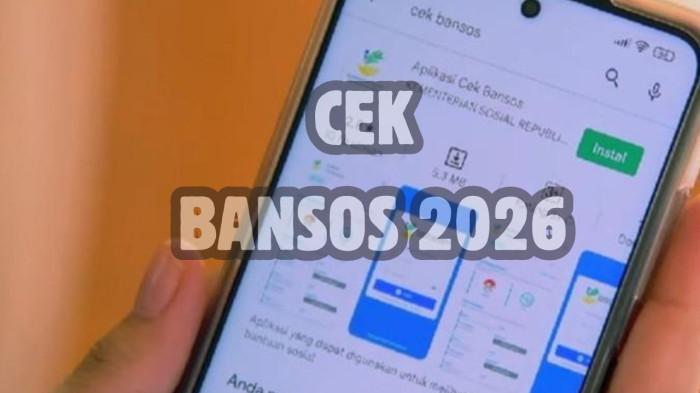 CEK BANSOS -- Ilustrasi Aplikasi Cek Bansos. Simak cara cek Bantuan Sosial (Bansos) 2026. (Sumber: Freepik)