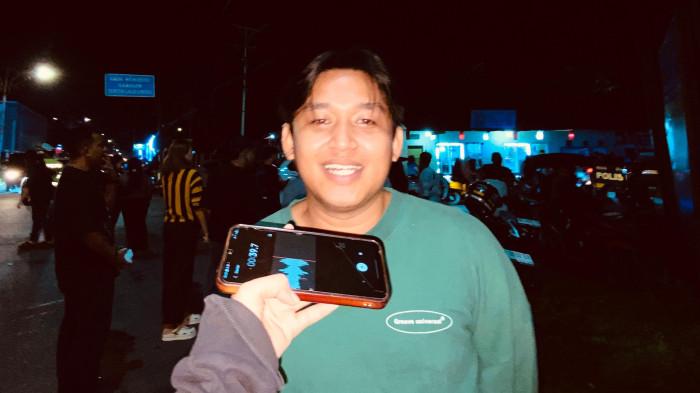 KOKO'O -- Pendatang Asal kendari Budi Kadri Abdullah saat diwawancarai TribunGorontalo mengaku excited saat pertama kali melihat koko'o, kamis (19/3/2026). (Sumber: Yunima Hasan, Mahasiswa Magang Jurnalistik UNG)