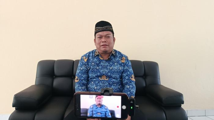 PROGRAM MBG -- Kepala SD Laboratorium UNG, Muh Sahman Rahman, saat diwawancarai Kamis (26/2/2026).  Sahman menjelaskan pihaknya memperketat pengawasan terhadap menu MBG.