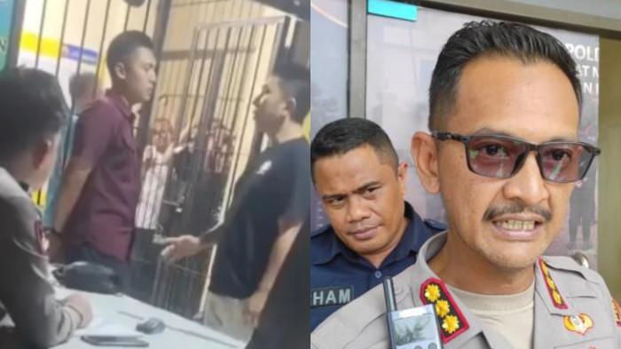 TNI MENGAMUK -- Kolase foto oknum TNI mengamuk di Rutan dan Kombes Pol Desmont Harjendro. Kronologi kejadian terungkap.