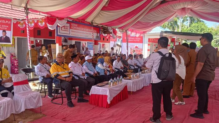 KOPERASI MERAH PUTIH - Pani Gold Project  mendukung peluncuran 80.000 Koperasi Desa Merah Putih di seluruh Indonesia termasuk Koperasi Desa Merah Putih di Desa Hulawa, Kecamatan Buntulia, Kabupaten Pohuwato, Provinsi Gorontalo,