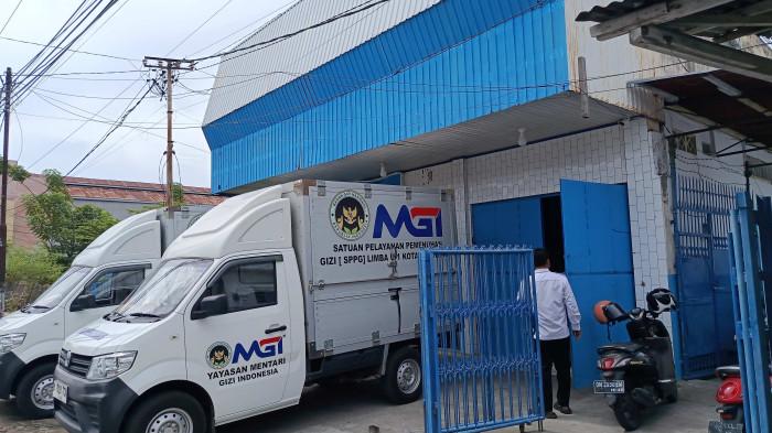 MBG--Potret SPPG Limba U Satu Kota Selatan Kota Gorontalo, Senin (16/3/2026). Sumber foto: TribunGorontalo.com/Jefri Potabuga.