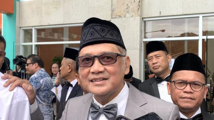Menteri Haji dan Umrah (Menhaj) Irfan Yusuf atau Gus Irfan saat ditemui di Asrama Haji Jakarta