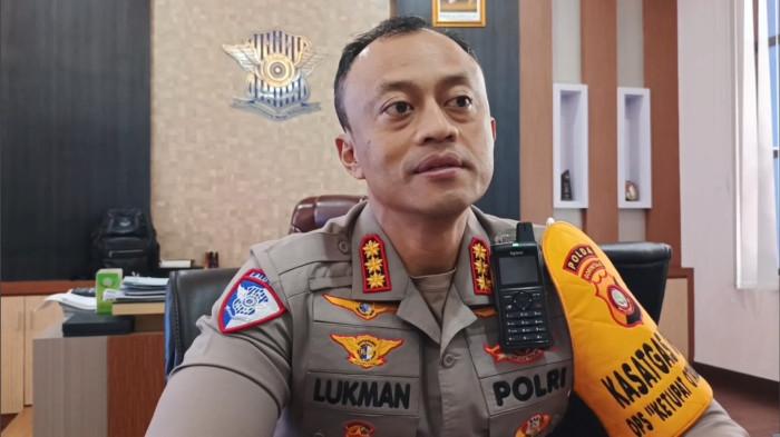 OPERASI KETUPAT -- Direktur Lalu Lintas Polda Gorontalo, Kombes Pol Lukman Cahyono