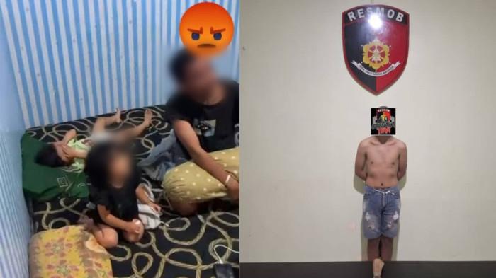 PENGANIAYAAN -- MHL, warga Kota Gorontalo yang aniaya anak kandung kini terjerat hukuman.