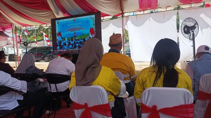 KOPERASI MERAH PUTIH - Pani Gold Project  mendukung peluncuran 80.000 Koperasi Desa Merah Putih di seluruh Indonesia termasuk Koperasi Desa Merah Putih di Desa Hulawa, Kecamatan Buntulia, Kabupaten Pohuwato, Provinsi Gorontalo,
