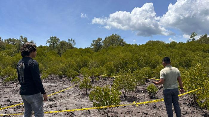 Polres Boalemo melakukan olah TKP.