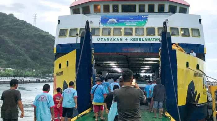 Potret Pelabuhan Ferry Gorontalo, Selasa (24/3/2026)