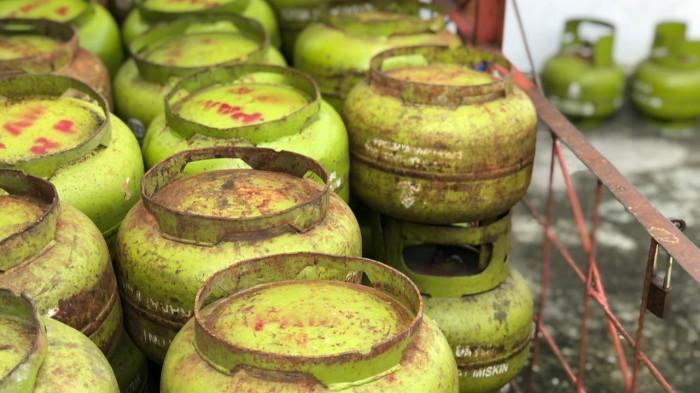 Potret elpiji subsidi yang dijual warga