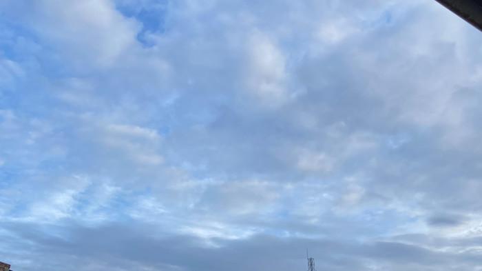 Potret kondisi cuaca di Kota Gorontalo hari ini, Senin (2/3/2026) pada pukul 06.30 WITA