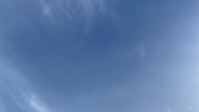 Potret kondisi cuaca di Kota Gorontalo pukul 06.24 Wita