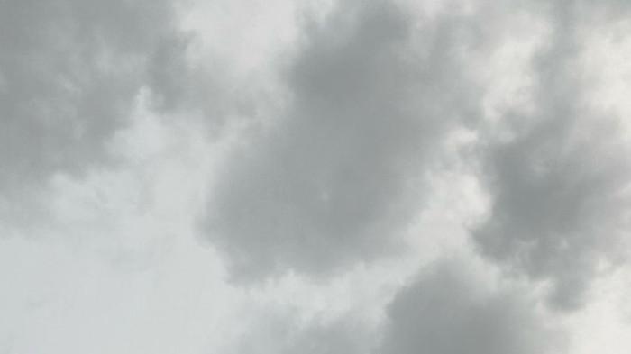 Potret kondisi cuaca di Kota Gorontalo terpantau berawan pada pukul 09.35 Wita