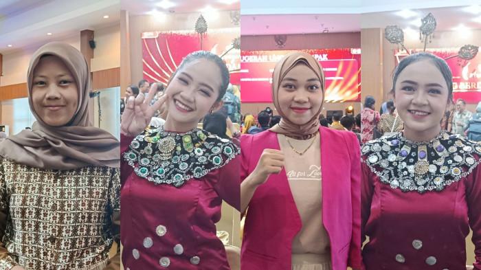 UNG BERDAMPAK -- Potret mahasiswi UNG yang ditemui TribunGorontalo.com dalam acara Dies Natalis ke-33 UNG, Selasa (20/1/2026). Sejumlah mahasiswi merasakan dampak positif dari perubahan kampus UNG. (Sumber foto: TribunGorontalo.com/Jefri Potabuga)