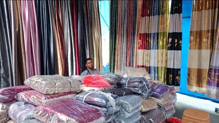 Potret pedagang gorden di Kota Gorontalo, Jumat (13/3/2026)