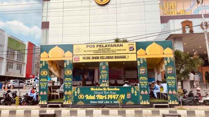 Potret pos pengamanan Hari Raya Idulfitri