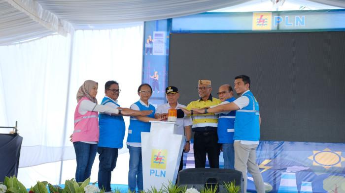 Prosesi Peresmian Pengoperasian Listrik PT Gorontalo Sejahtera Mining