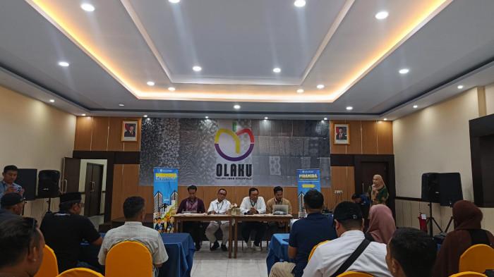 RAMADAN -- Suasana Ngopi Bareng BI Gorontalo bersama Media sore tadi, Jumat (20/2/2026).