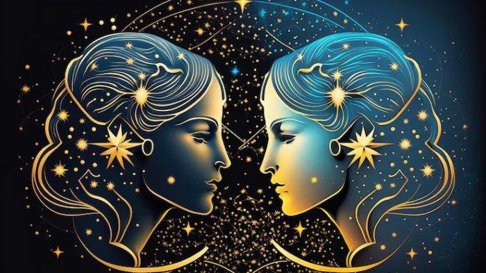 RAMALAN ZODIAK -- Ilustrasi zodiak Gemini. Simak ramalan zodiak besok untuk Gemini dan Cancer, 2 Juni 2025. Ketahui nasib cinta, keuangan, karier, hingga kesehatan.